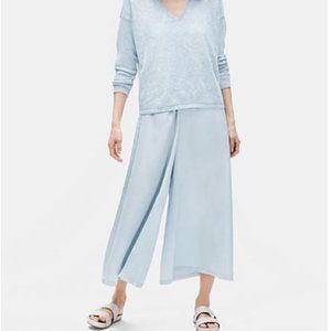 Eileen Fisher silk palazzo pants